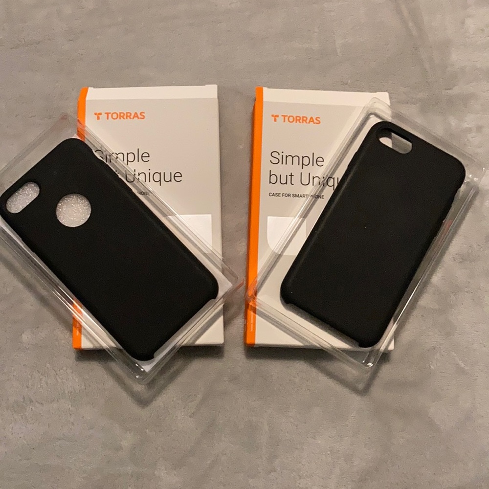 Torras silicone black cases